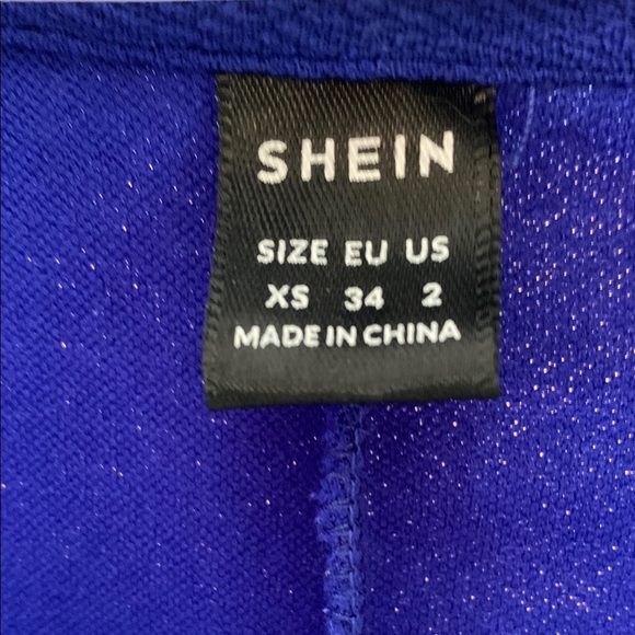 Blue Blazer Structured Suit Jacket xs - Picture 3 of 5